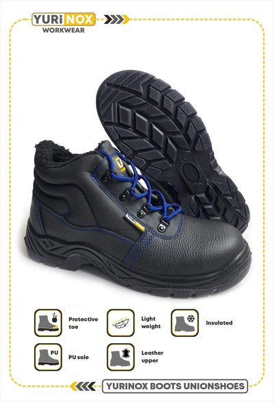 Men's UnionShoes™ 6" Composite Toe Insulated Leather Work Boots
