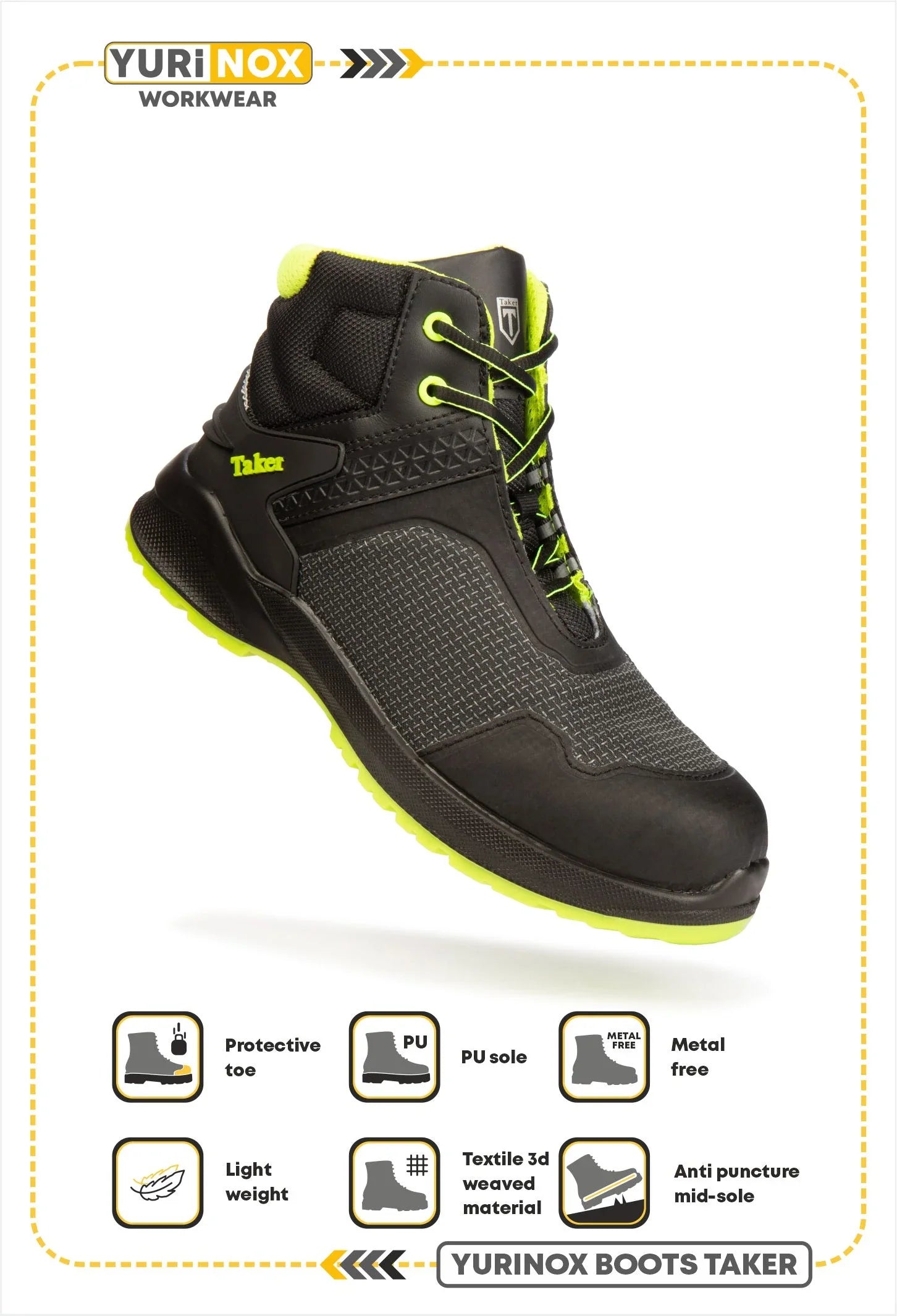YURINOX BOOTS TAKER