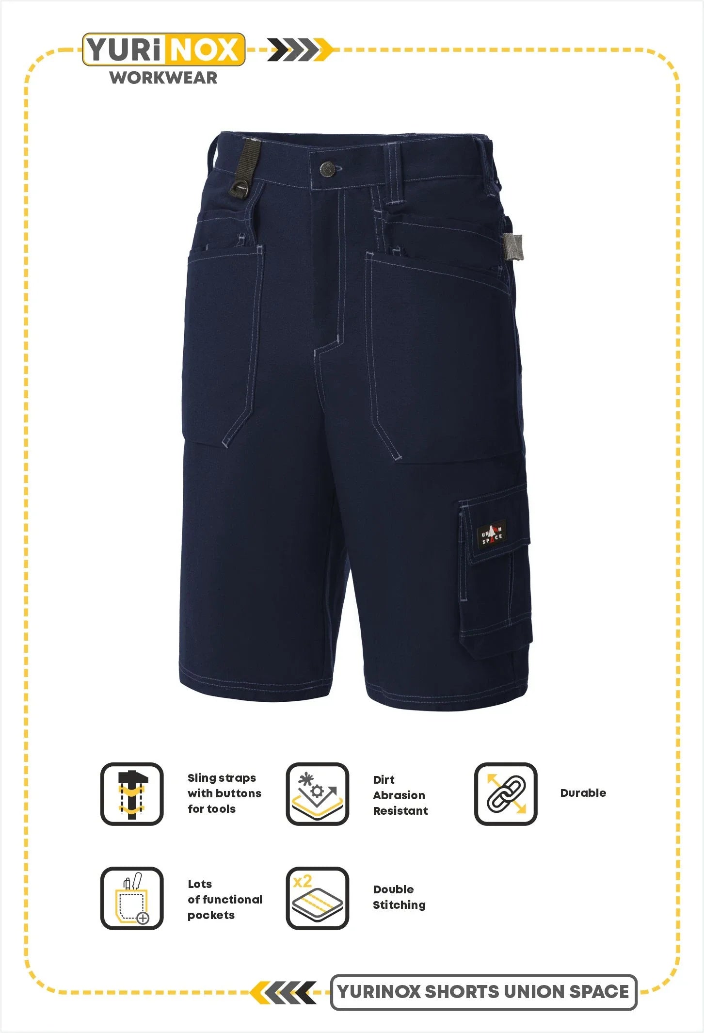 YURINOX SHORTS UNION SPACE