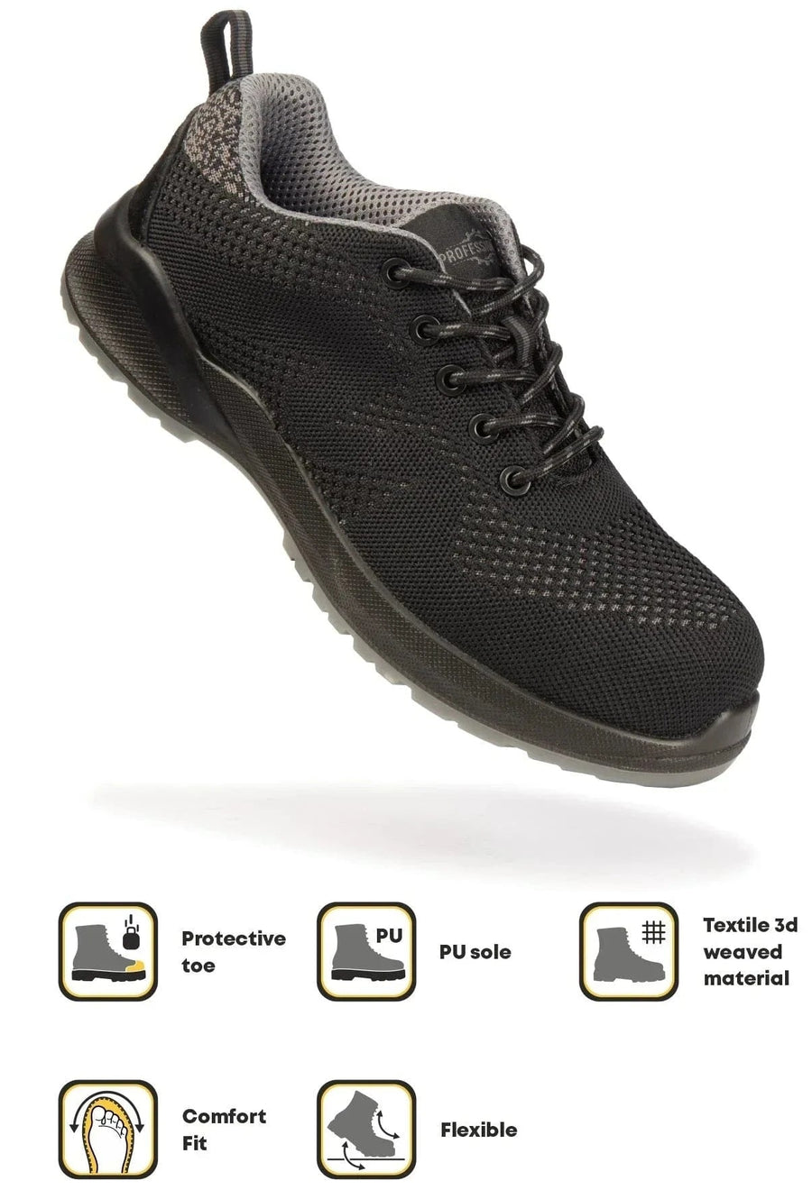 YURINOX Pro Men's Breathable Composite Toe Work Sneakers