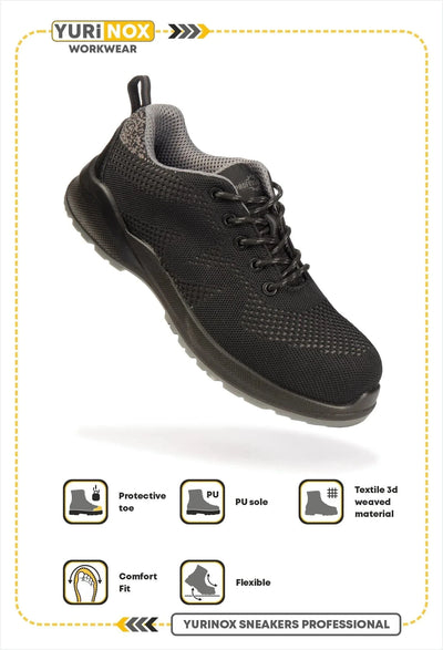 Men's Pro™ Industrial Breathable Safety Toe Work Sneakers