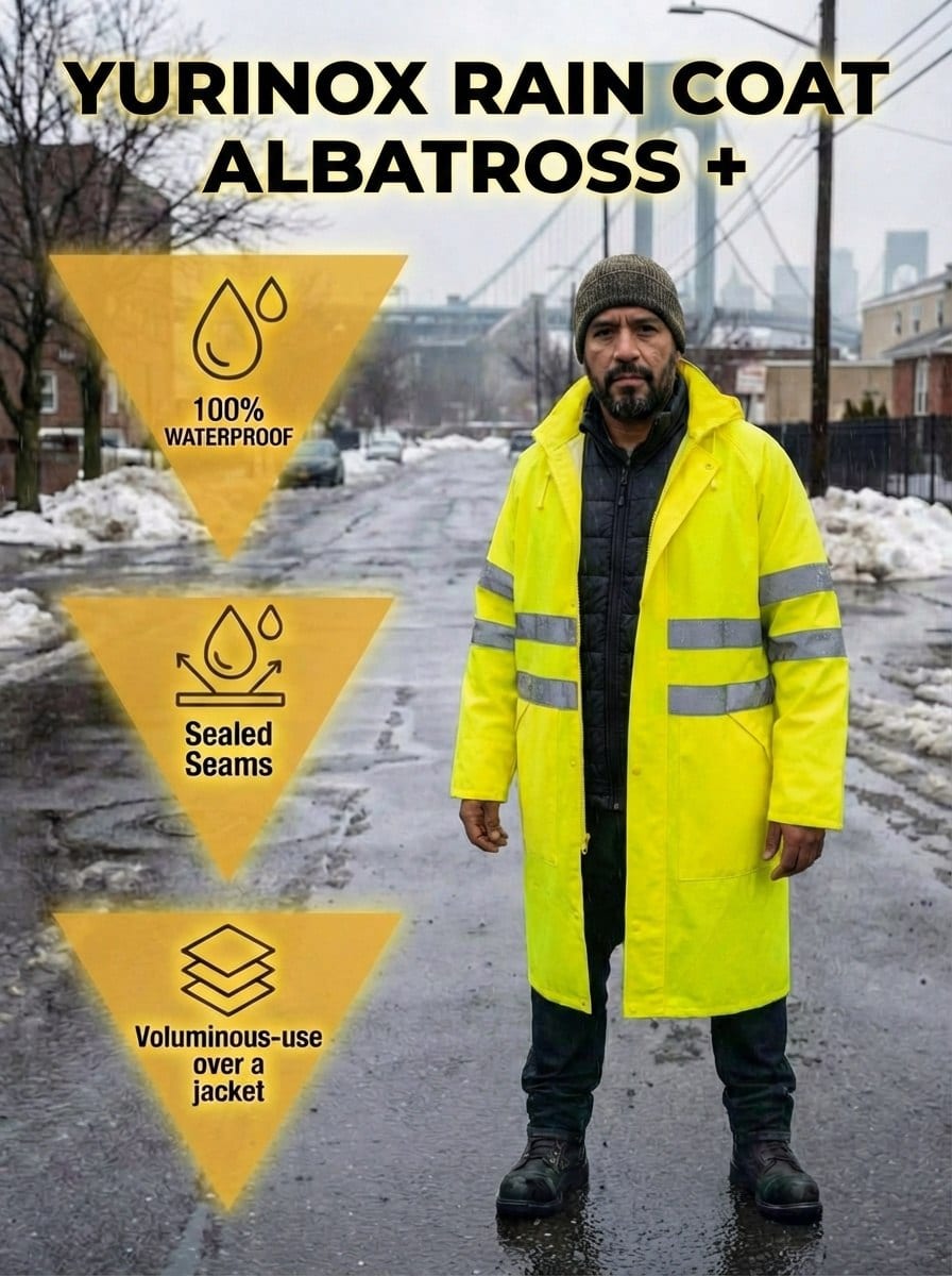 YURINOX Albatross Plus Heavy-Duty Waterproof Raincoat