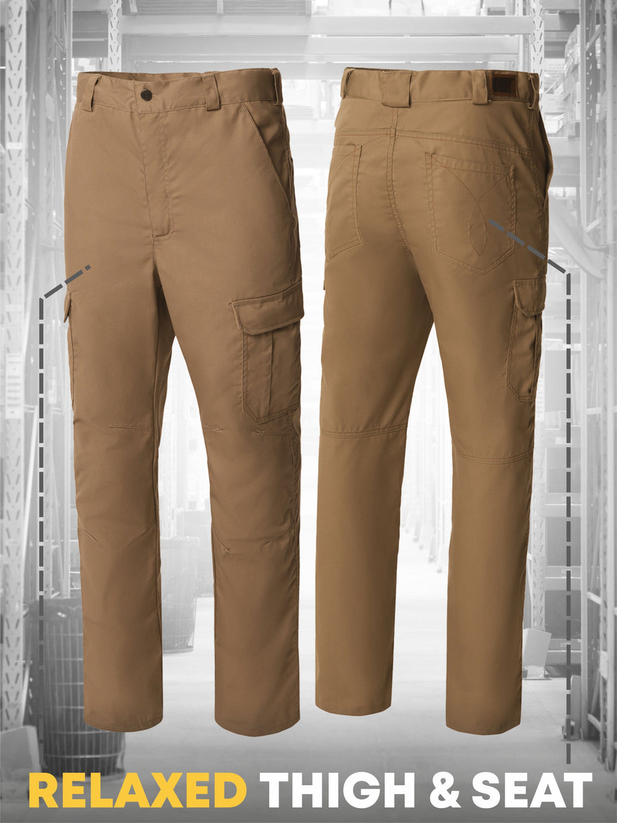 UNIONWORKWEAR Universal Men's Water-Resistant Cargo Work Pants