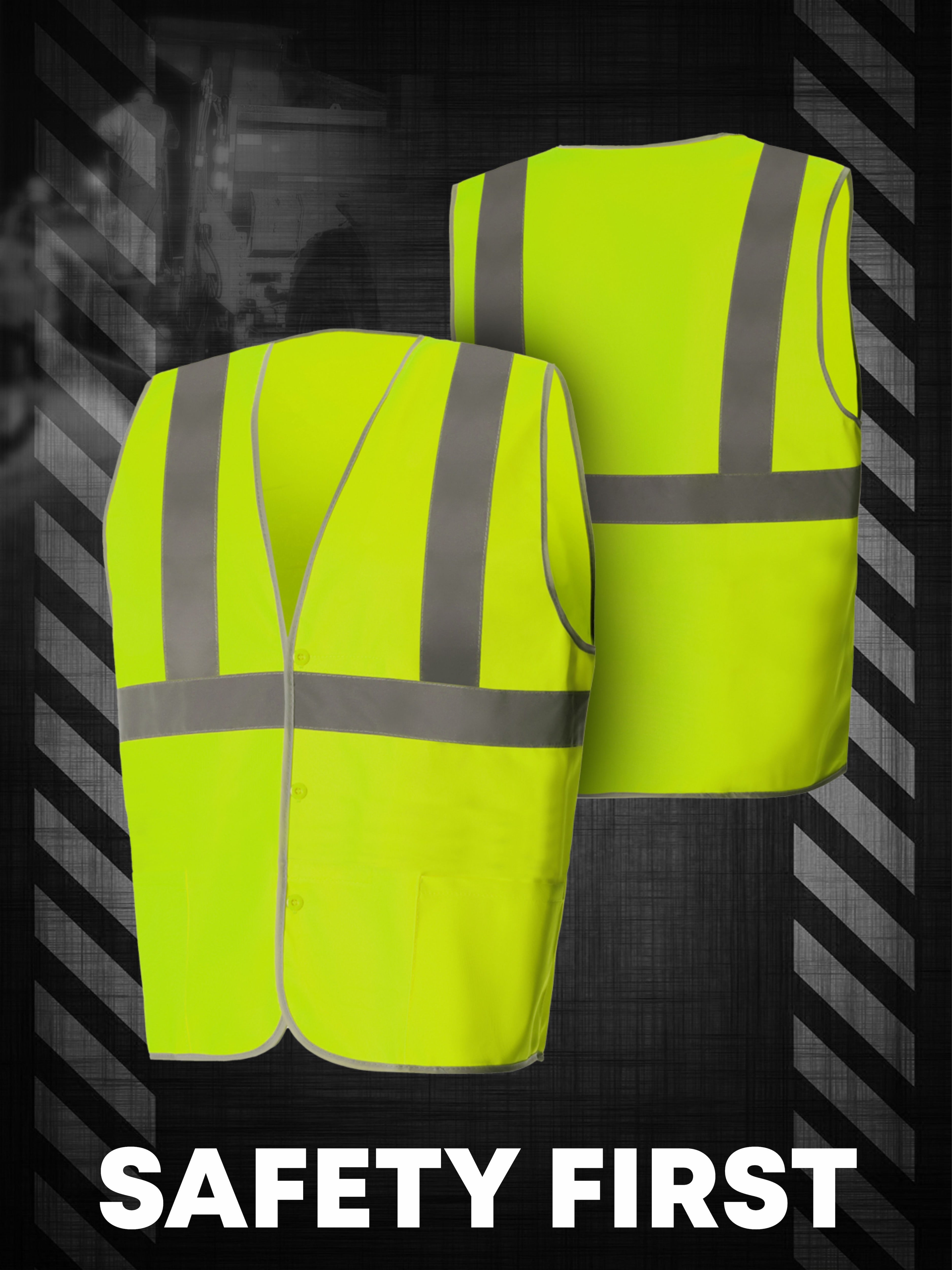 UNIONWORKWEAR SPECTR 1 Hi-Viz VEST