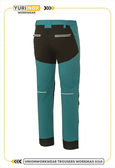 WORKMAX® Men's Water-Resistant Softshell Double Knee Work Pants