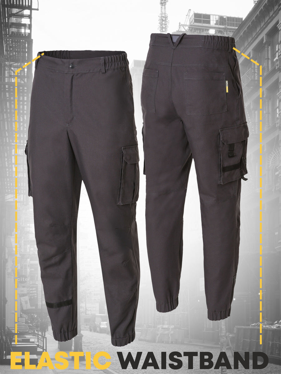 YURINOX Cottura Men's Canvas Cargo Work Joggers