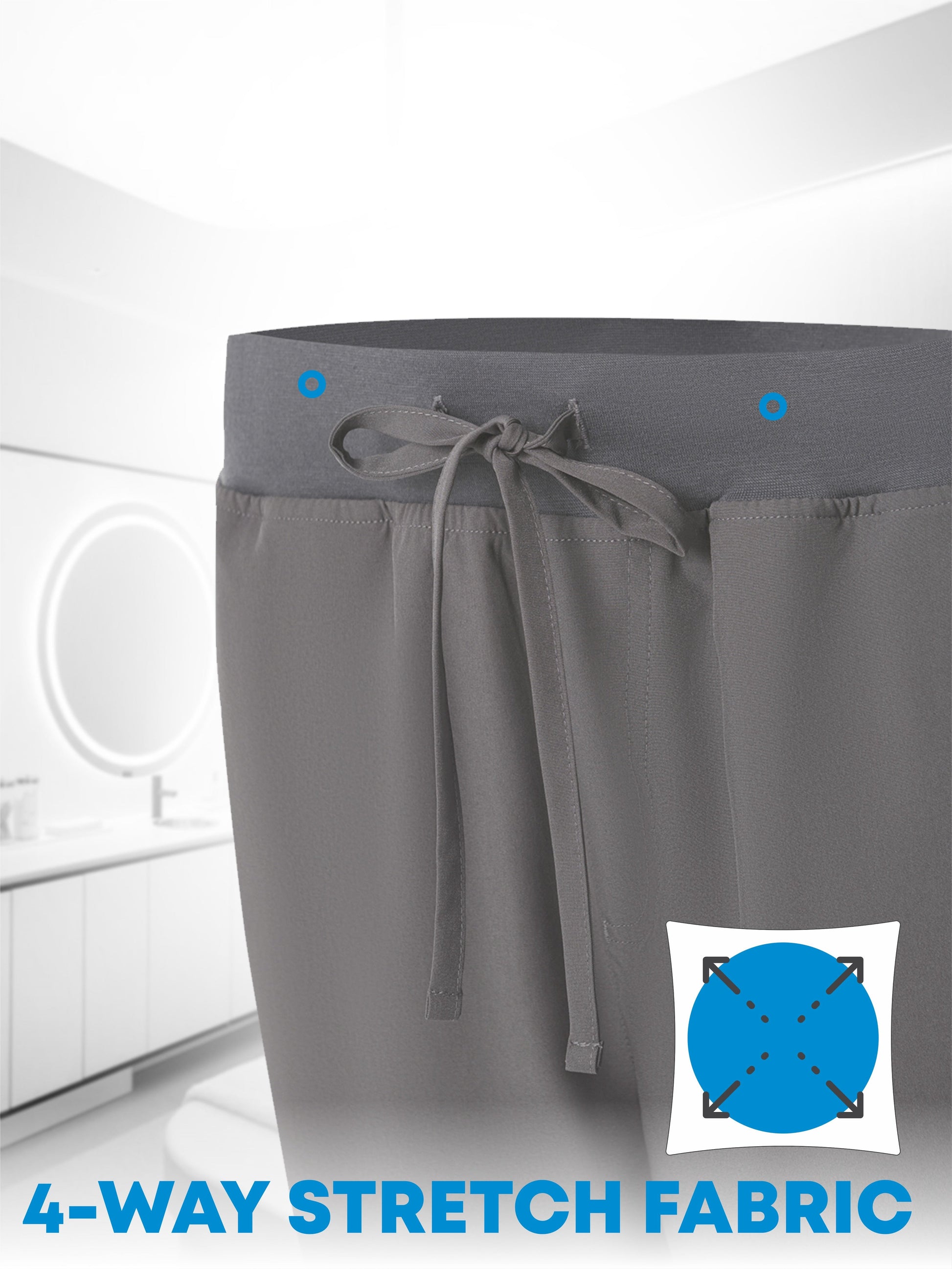 ERGOFIVE ACTIVE Women's Drawstring 4WS Joggers EAPW05