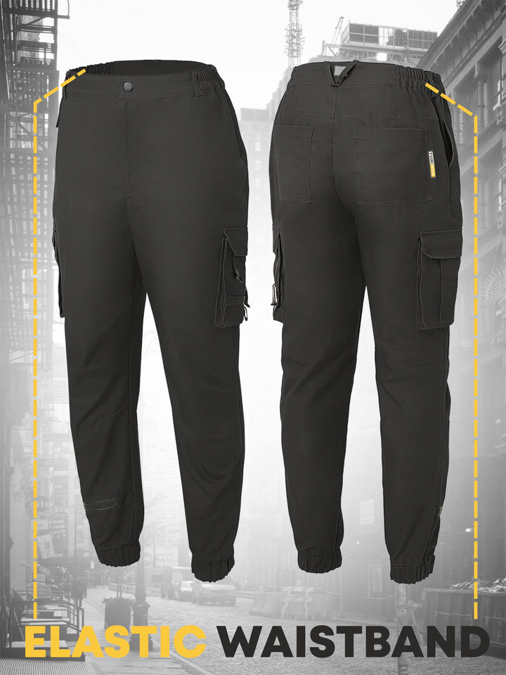 YURINOX Cottura Men's Canvas Cargo Work Joggers