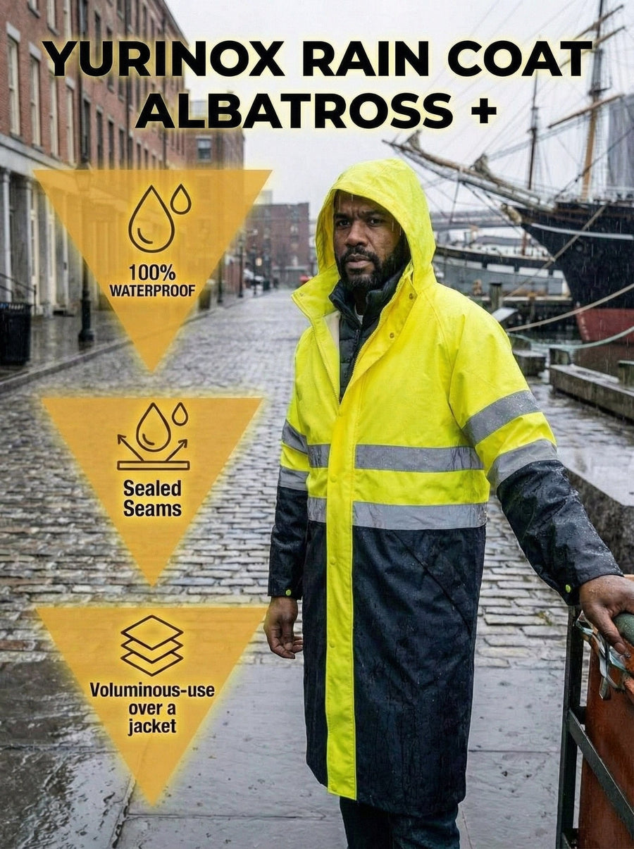YURINOX Albatross Plus Heavy-Duty Waterproof Raincoat