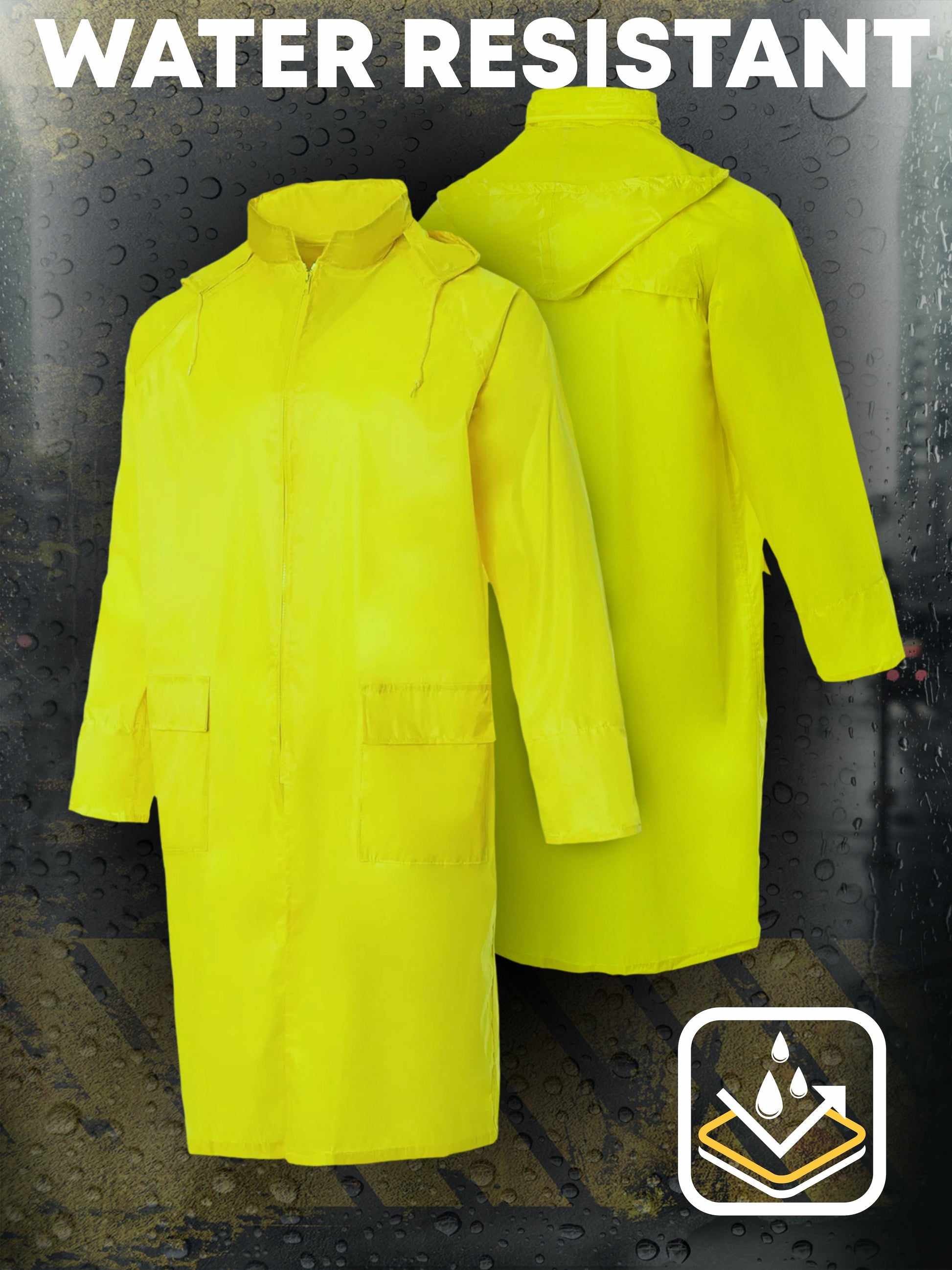 UNIONWORKWEAR RAIN COAT ALBATROSS LIGHT