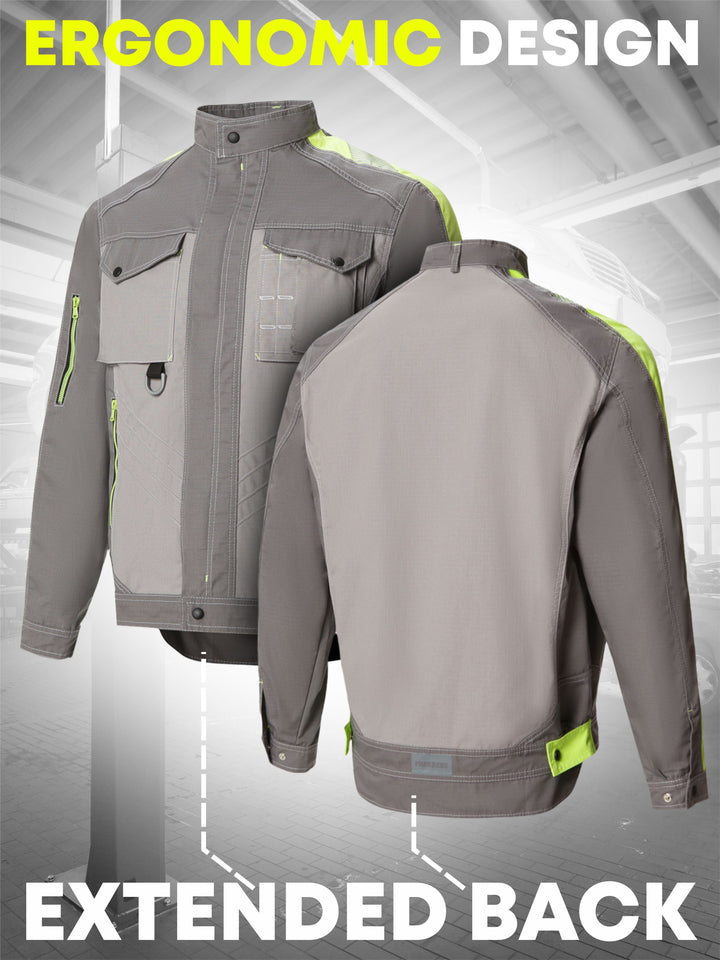YURINOX Progress Men's Ripstop Utility Work Jacket