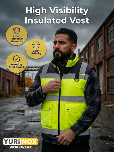 YURINOX SPECTR insulated Hi-Vis VEST