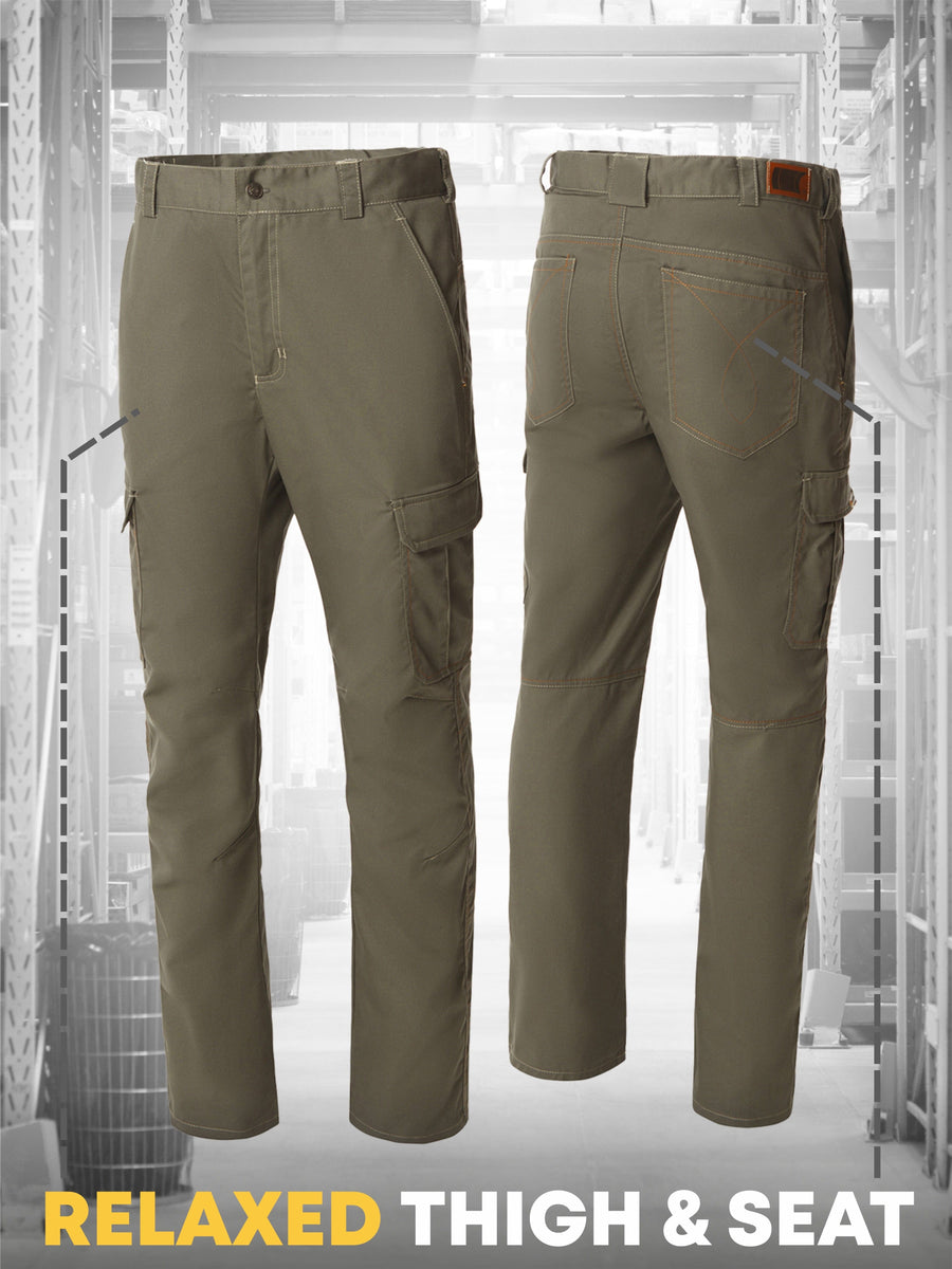 UNIONWORKWEAR Universal Men's Water-Resistant Cargo Work Pants