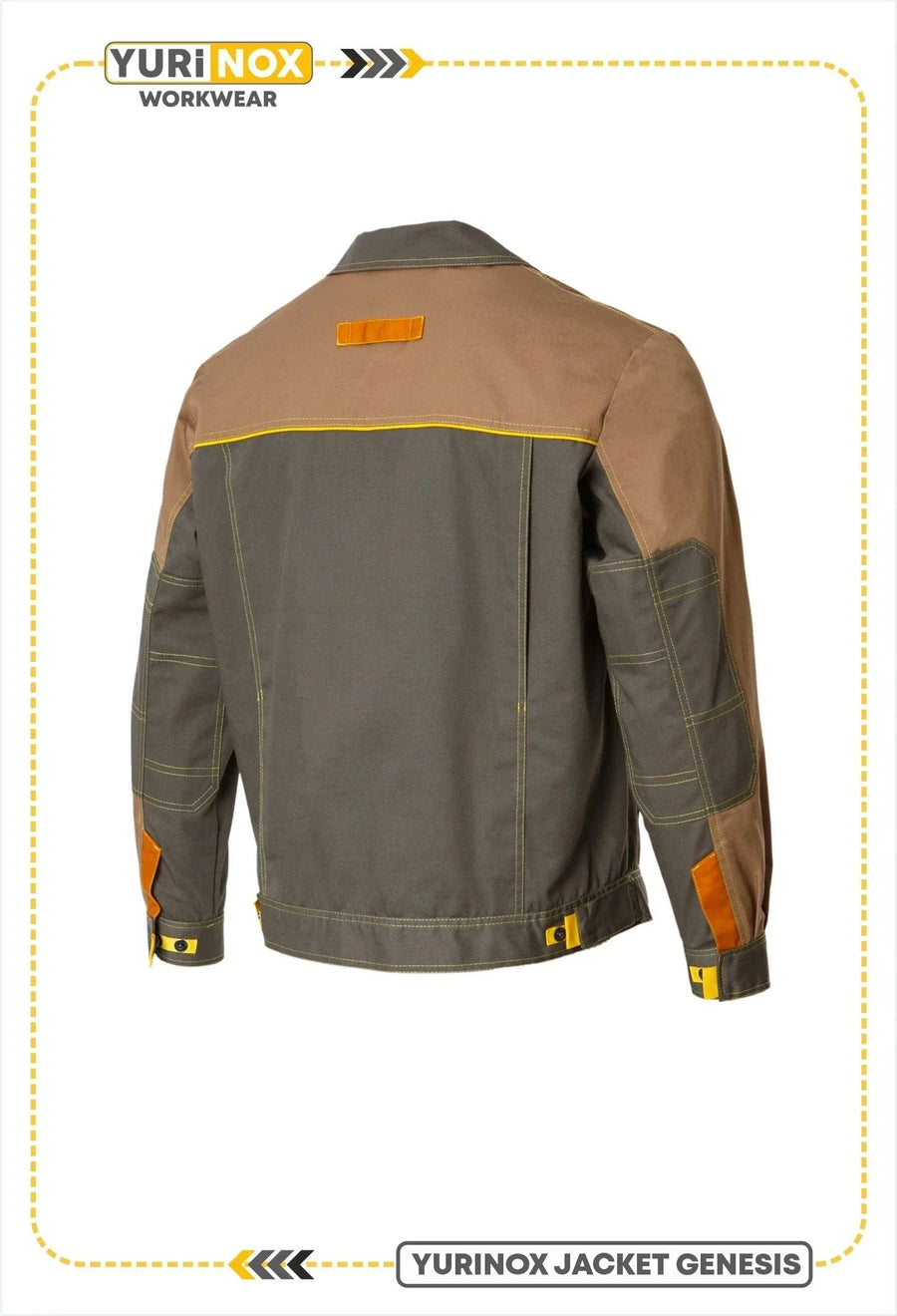 YURINOX Genesis Men's Stain-Resistant Utility Work Jacket