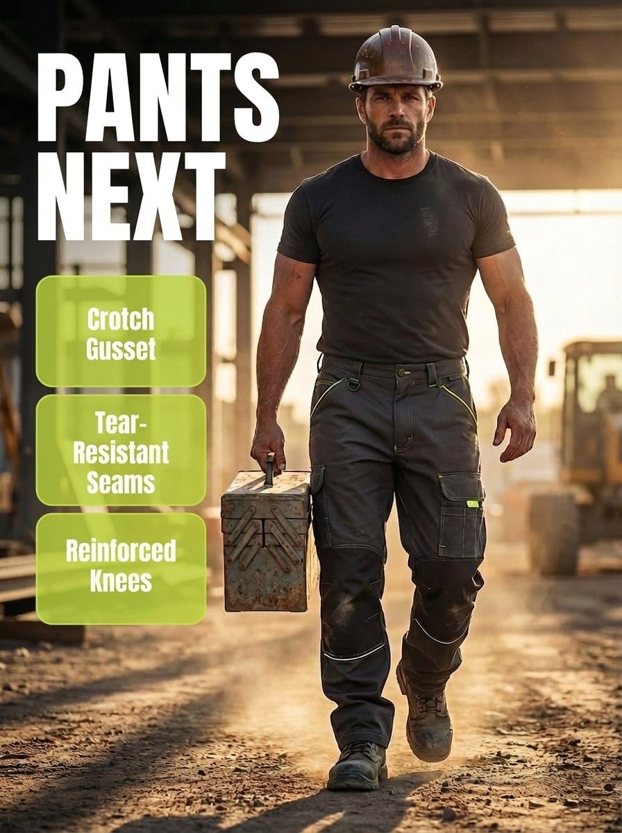 YURINOX Next Men's Performance Cargo Work Pants
