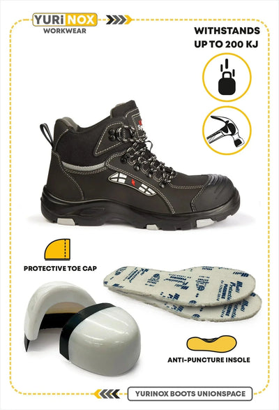 Men's UnionSpace™ 6" Slip-resistant  Waterproof Composite Toe Work Boots