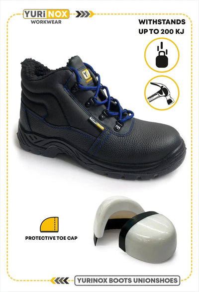 Men's UnionShoes™ 6" Composite Toe Insulated Leather Work Boots