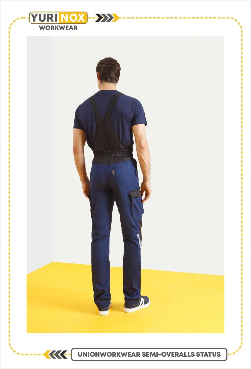 STATUS ™ Men's Regular Fit Shrink Resistant Work Bib Overalls