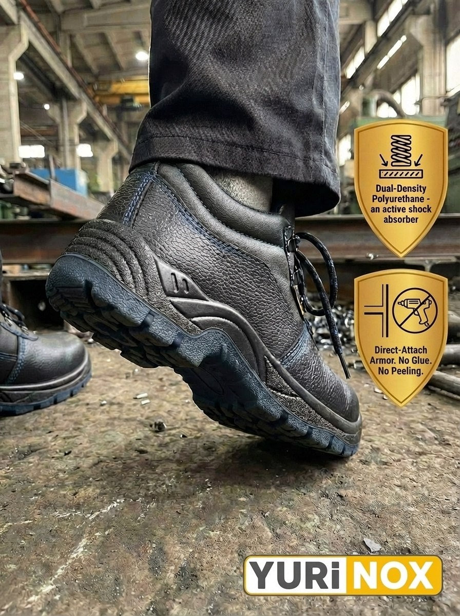 Men's UnionShoes™ 4" Leather Composite Toe Work Shoe