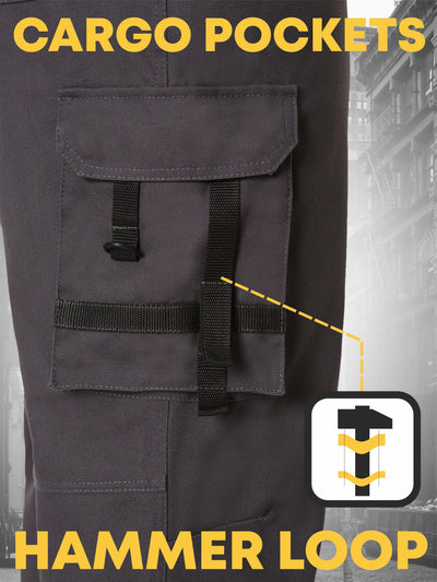 COTTURA™ Men's Canvas Cargo Work Joggers