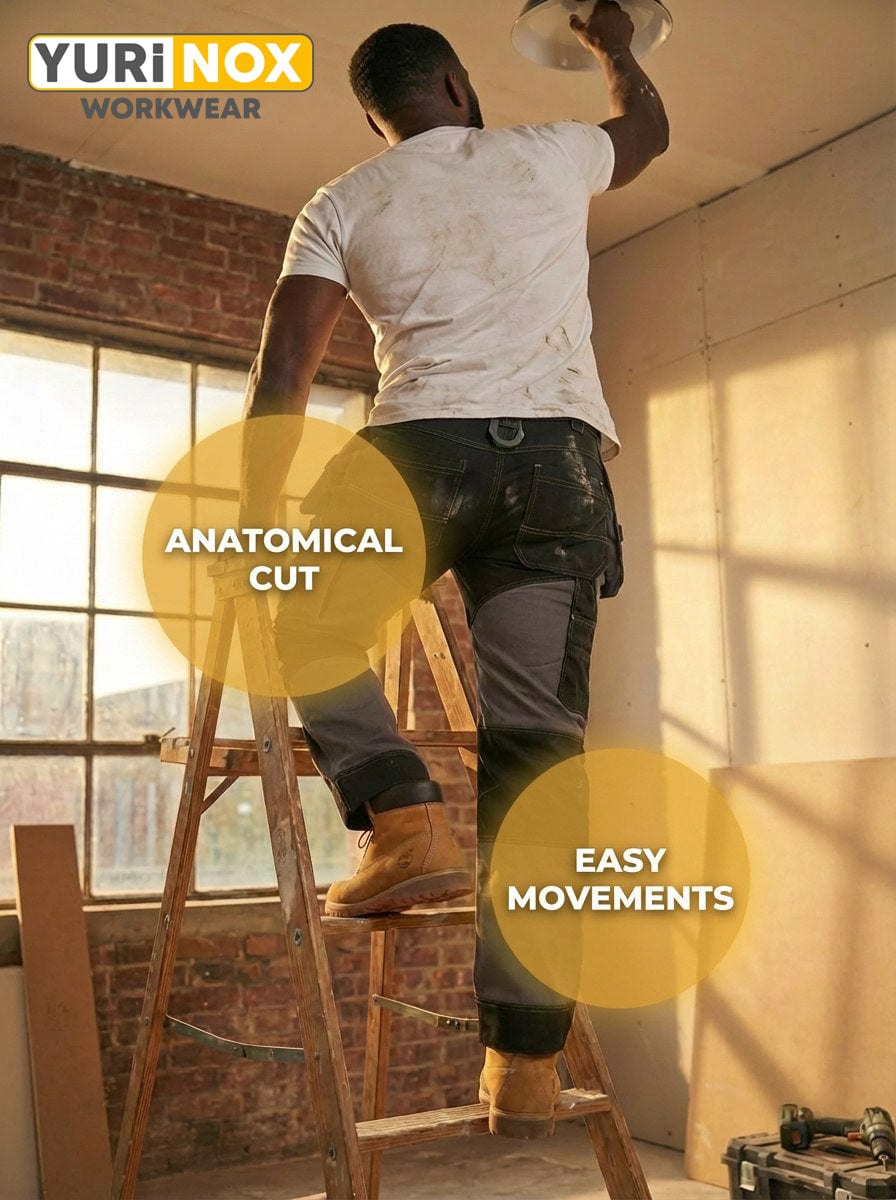 UNIONWORKWEAR Grand Men's Flex Canvas Tradesman Work Pants