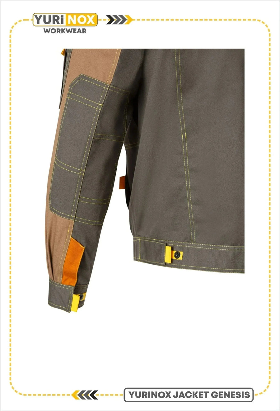 YURINOX Genesis Men's Stain-Resistant Utility Work Jacket