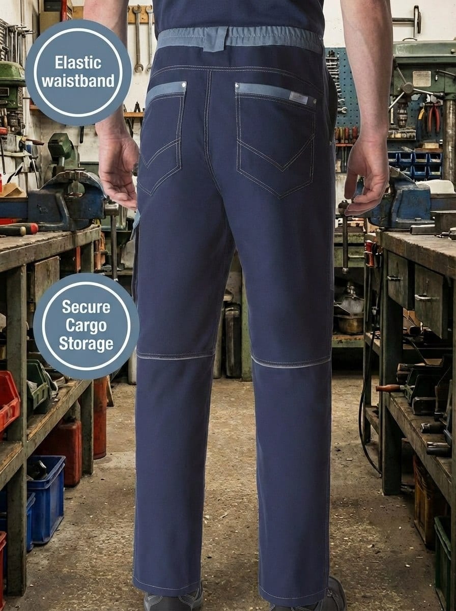YURINOX Triumph Men's Canvas Cargo Work Pants