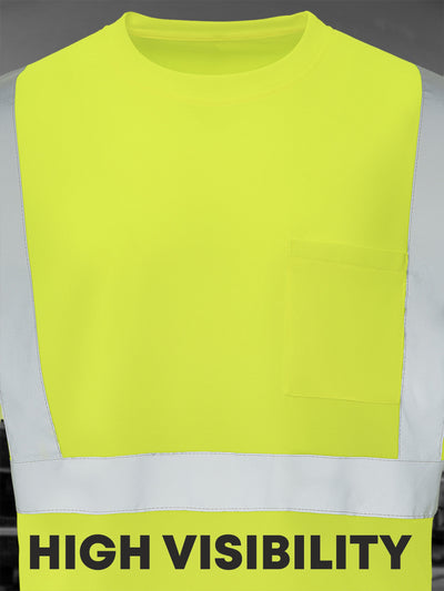 YURINOX Hi-Vis reflective strip T-SHIRT