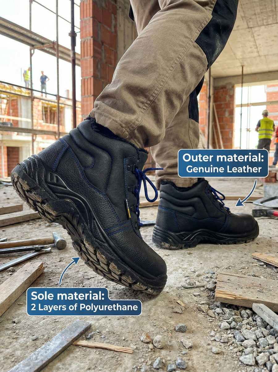 YURINOX UnionShoes Men's 6" Insulated Composite Toe Work Boots