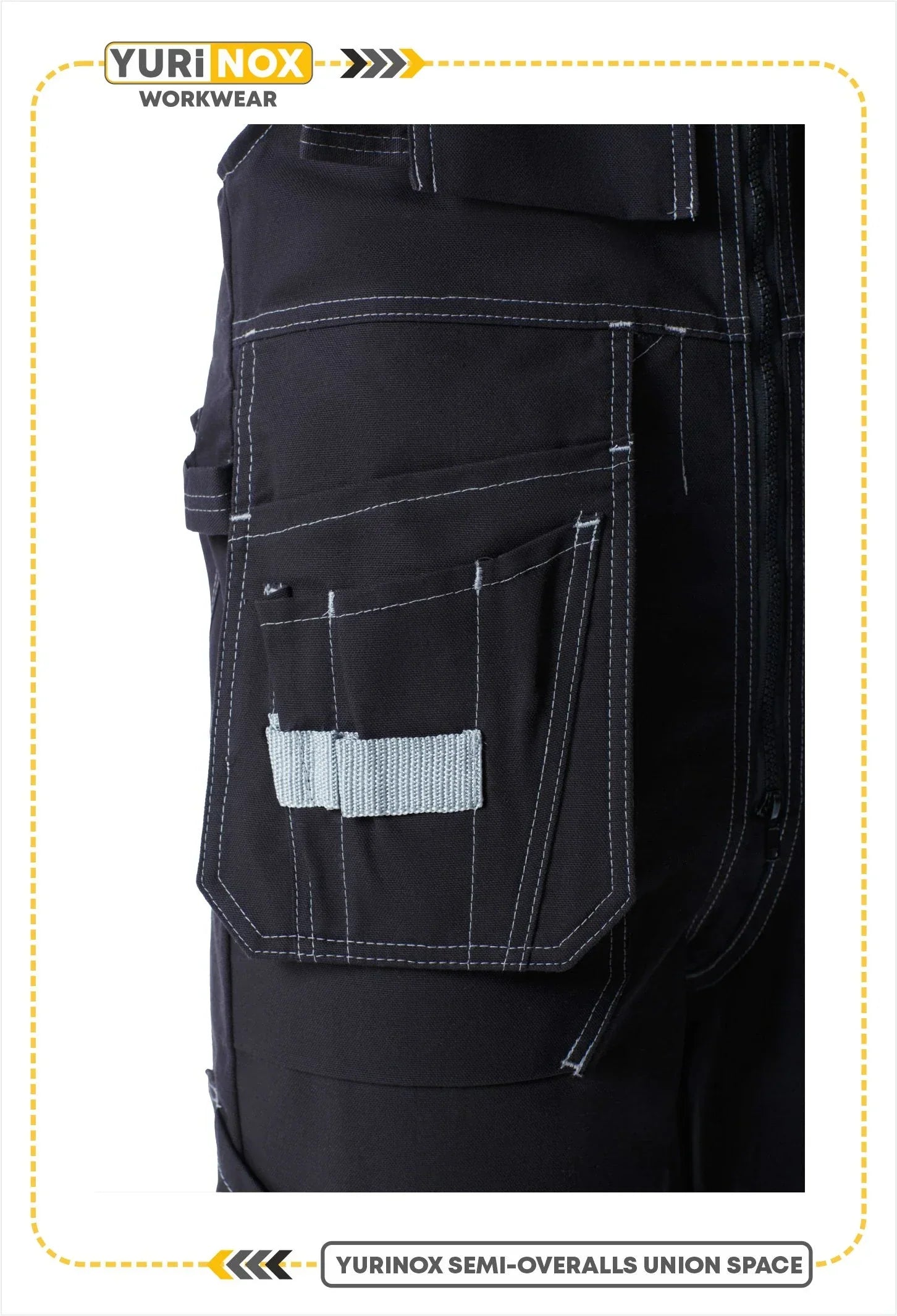 YURINOX BIB OVERALLS (SEMI-OVERALLS) UNION SPACE