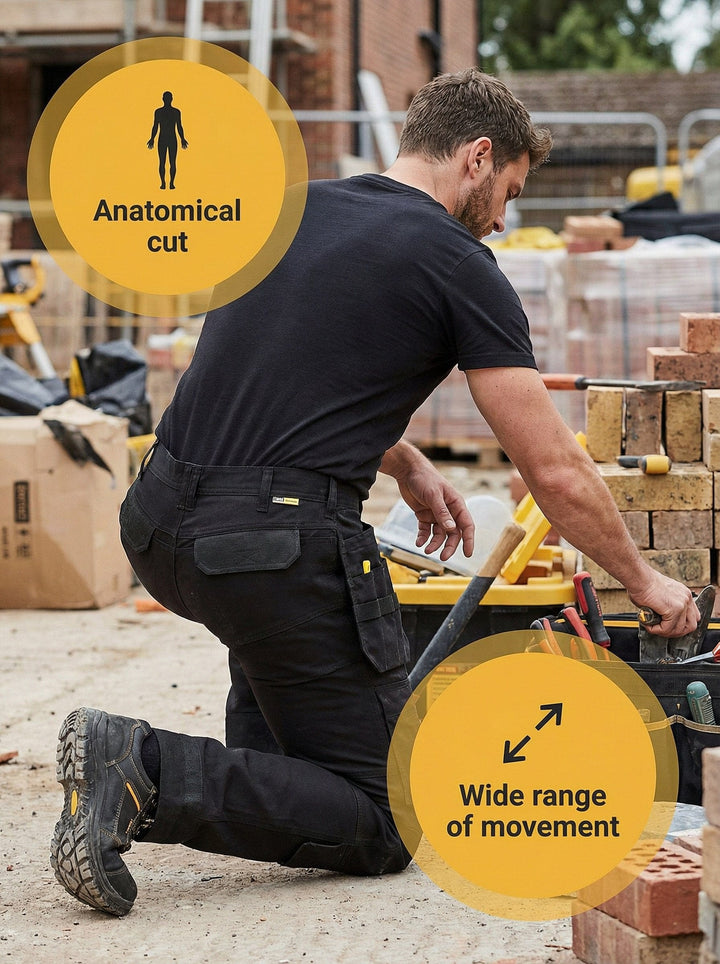 UNIONWORKWEAR Grand Men's Flex Canvas Tradesman Work Pants
