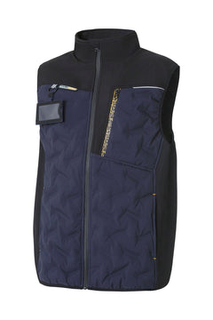 YURINOX Fusion Men's Water-Resistant Hybrid Softshell Work Vest