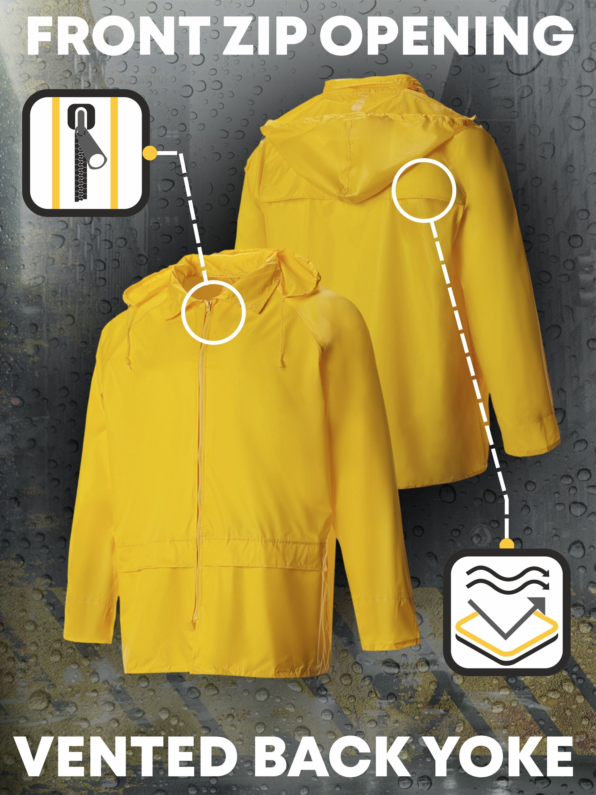 UNIONWORKWEAR RAIN SUIT ALBATROSS