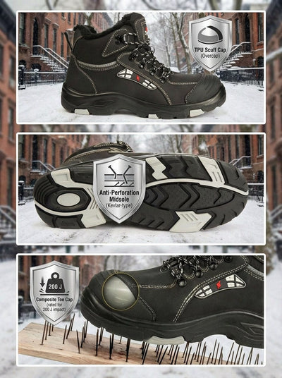 Men's UnionSpace™ 6" Slip-resistant Insulated Waterproof Composite Toe Work Boots