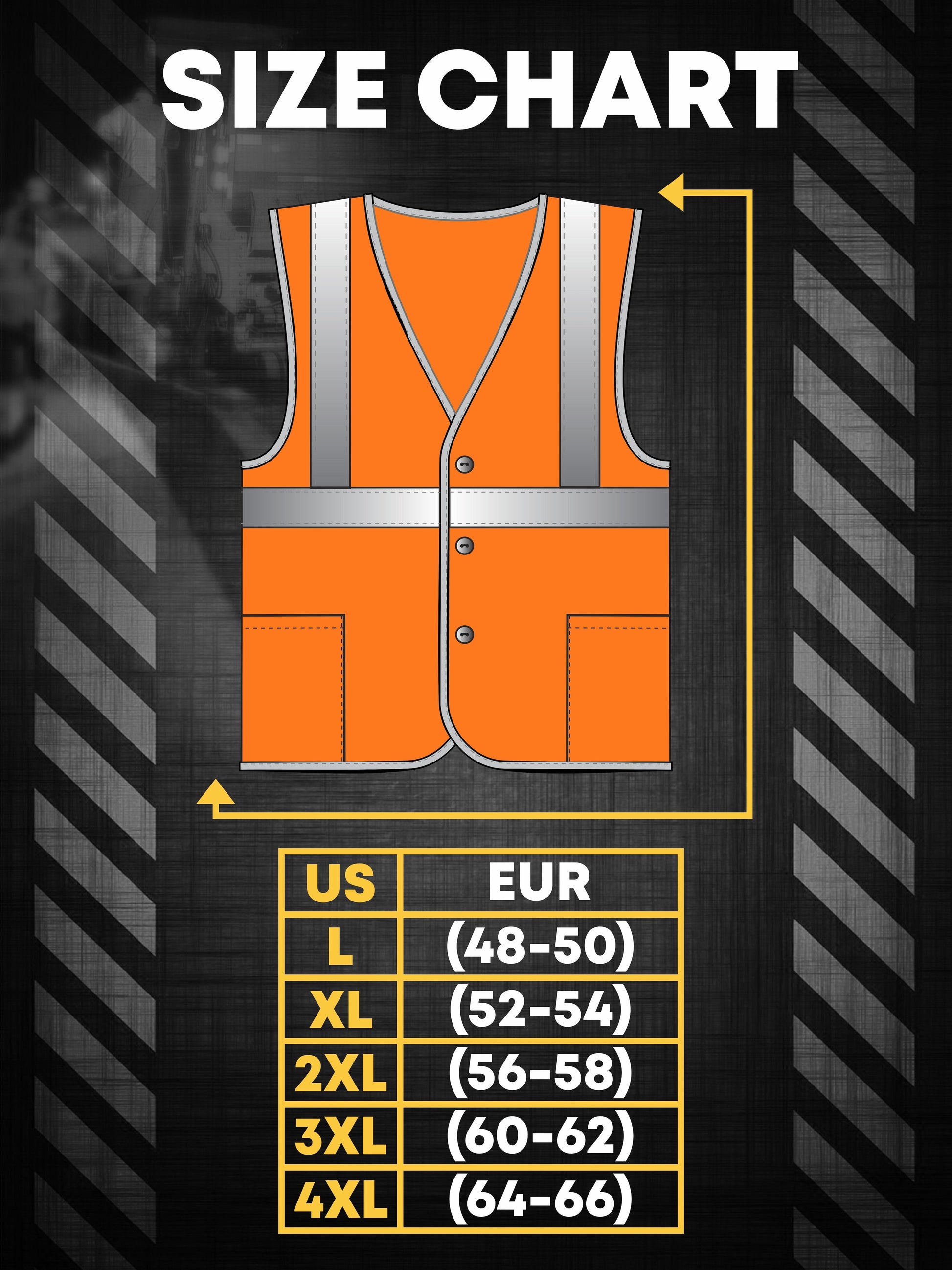 UNIONWORKWEAR SPECTR 1 Hi-Viz VEST