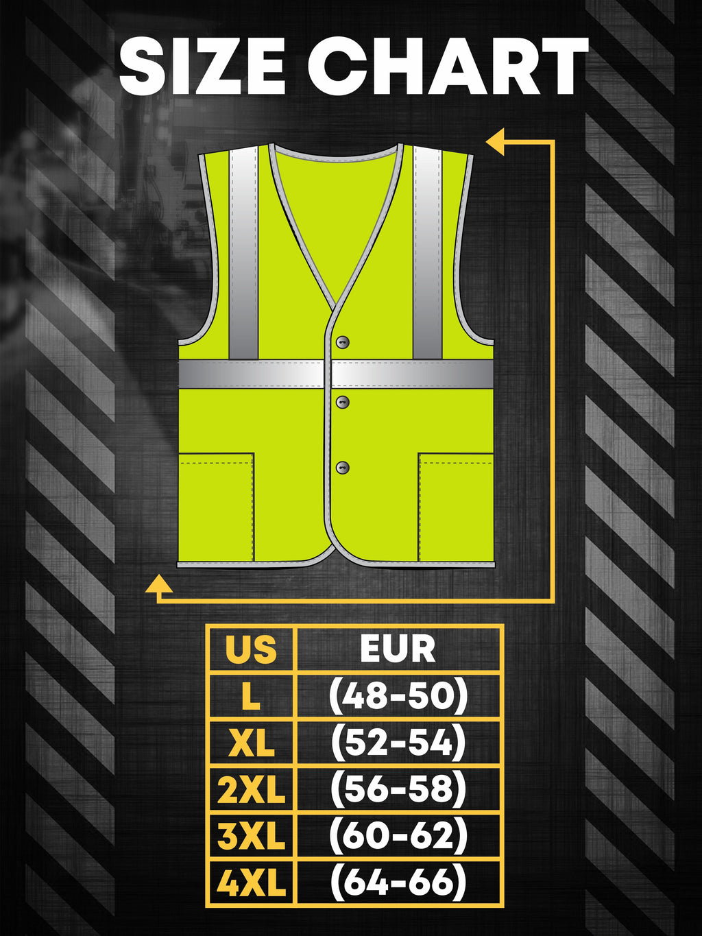 UNIONWORKWEAR SPECTR 1 Hi-Vis VEST
