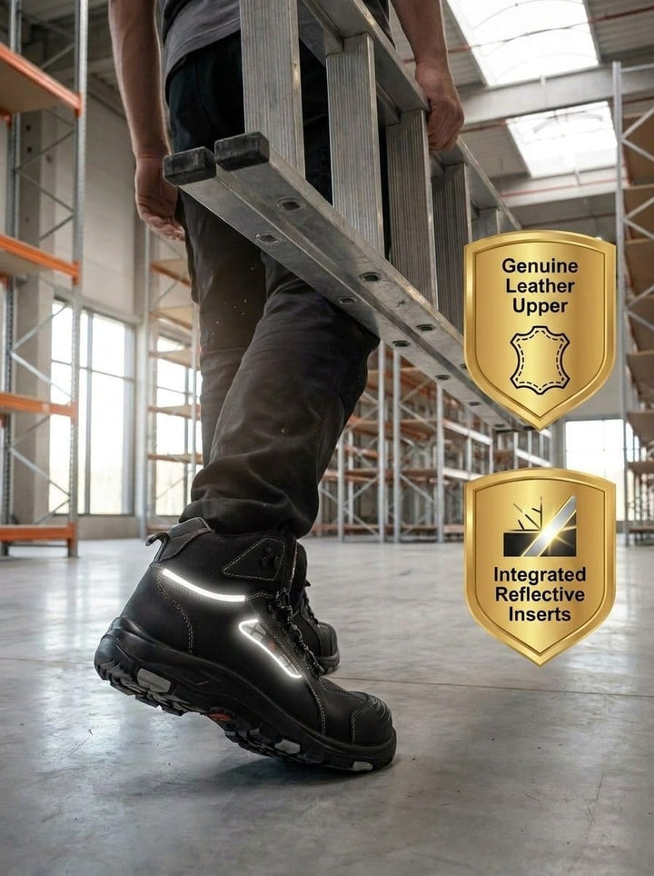 YURINOX UnionSpace Men's 6" Waterproof Composite Toe Work Boots