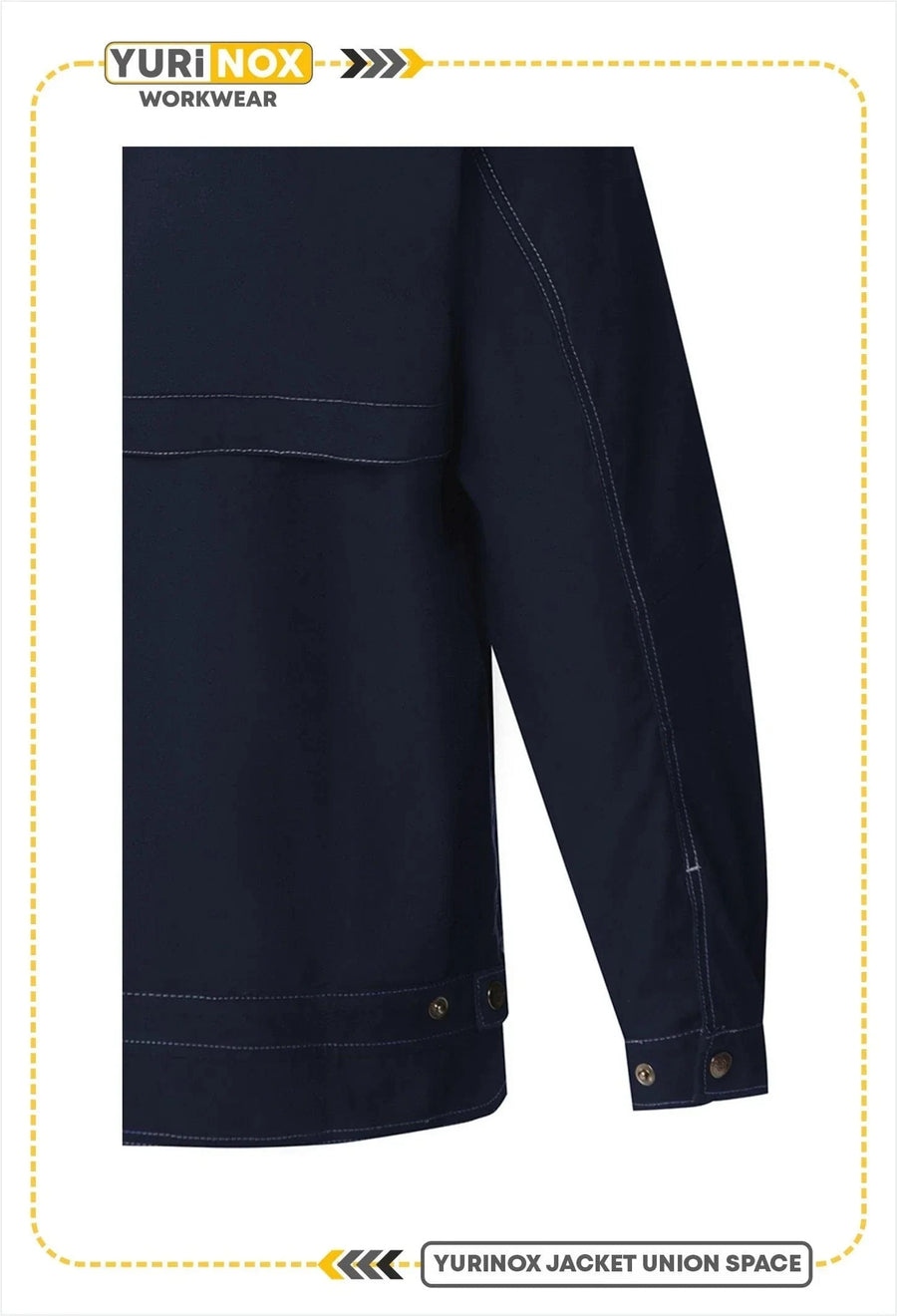 YURINOX UnionSpace Men's Water-Repellent Utility Work Jacket