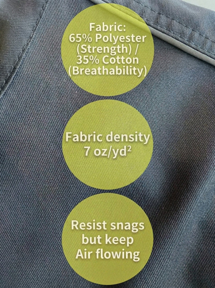 YURINOX Next Men's 2-in-1 Convertible Work Jacket