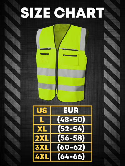YURINOX SPECTR PREMIUM Hi-Vis VEST