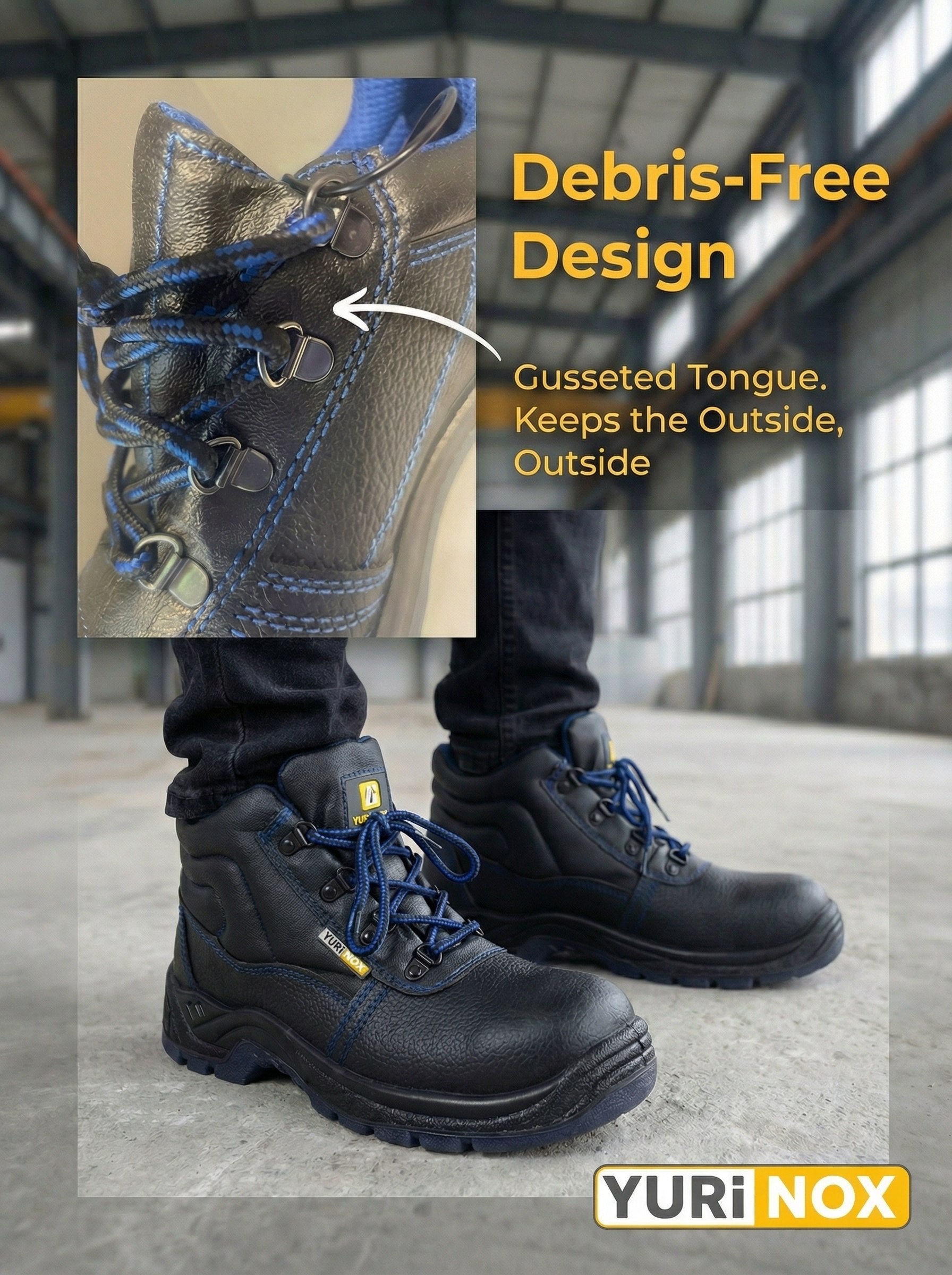 Men's UnionShoes™ 6" Leather Composite Toe Work Boots