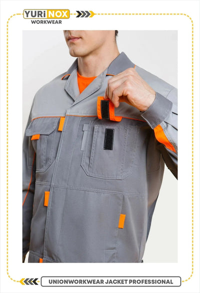 UNIONWORKWEAR™  PRO Men's Water-Resistant Utility Jacket
