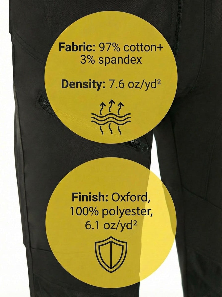 UNIONWORKWEAR Grand Men's Flex Canvas Tradesman Work Pants