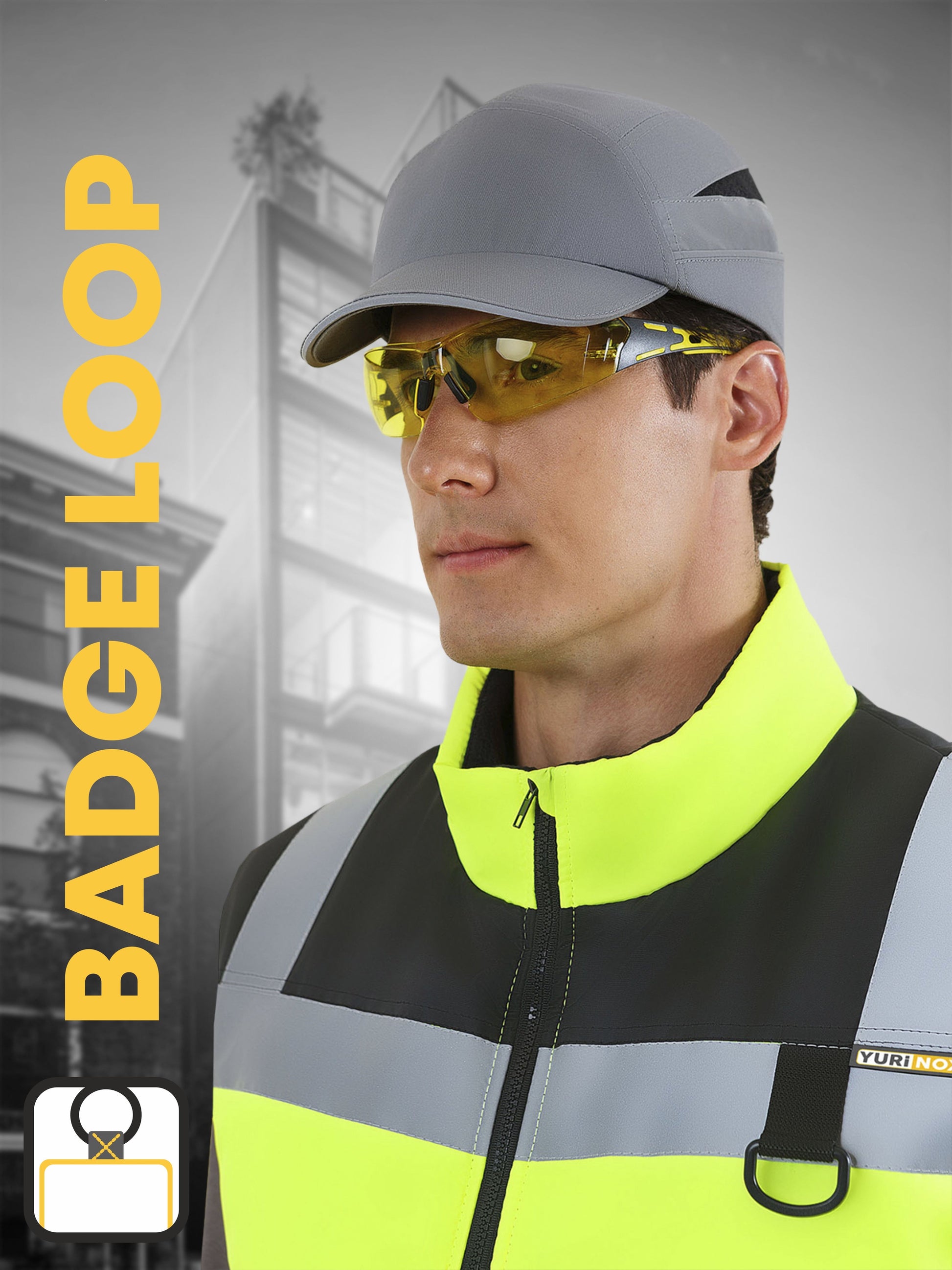 YURINOX SPECTR insulated Hi-Viz VEST