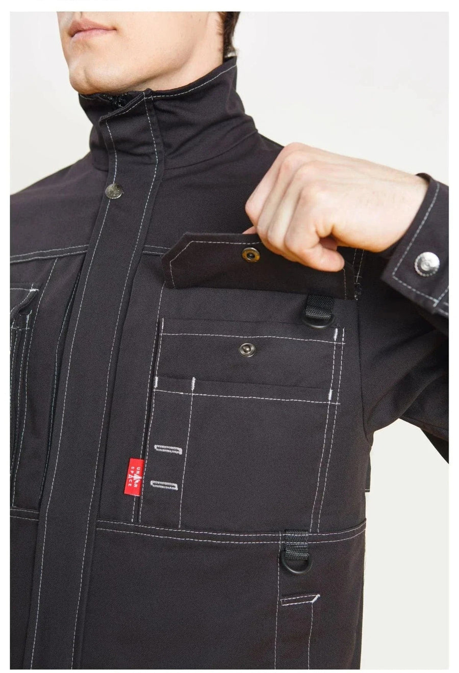 YURINOX UnionSpace Men's Water-Repellent Utility Work Jacket