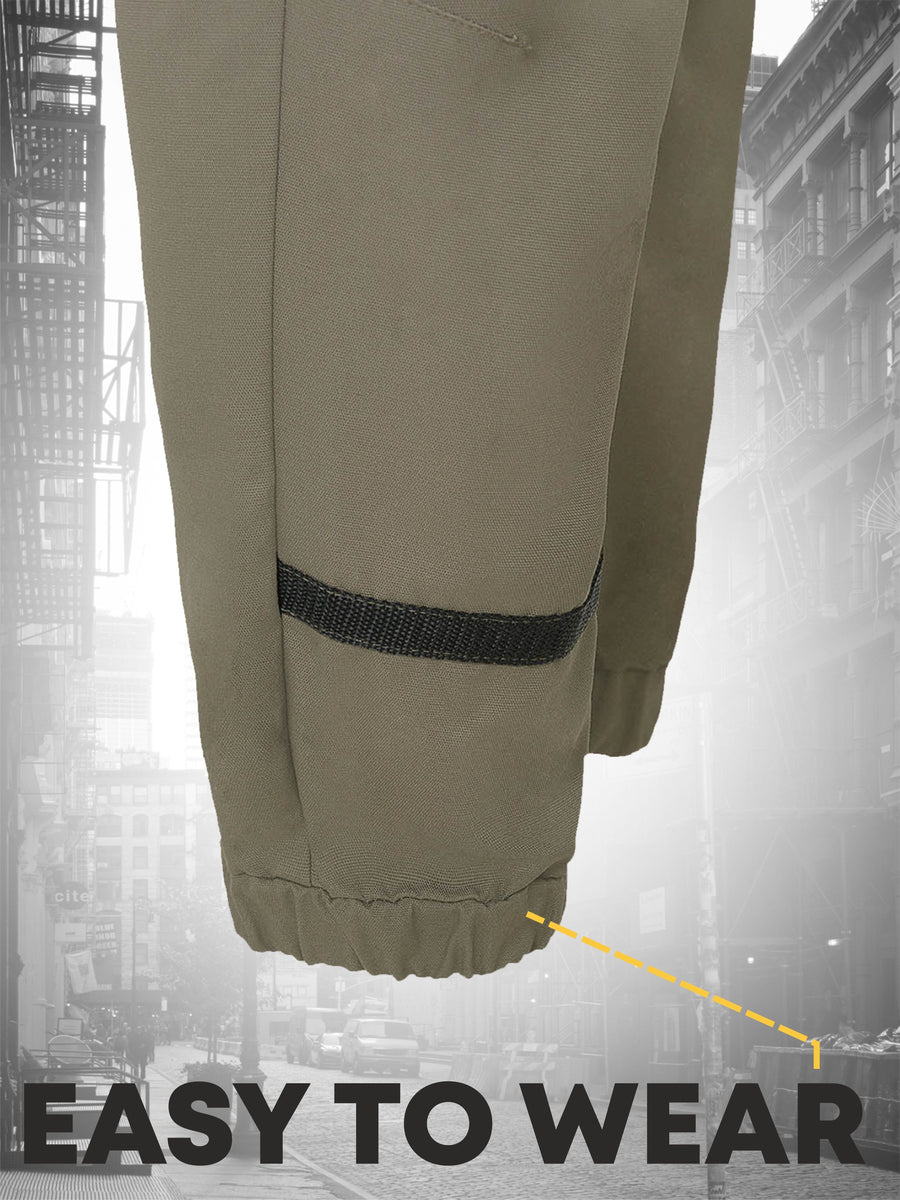 YURINOX Cottura Men's Canvas Cargo Work Joggers