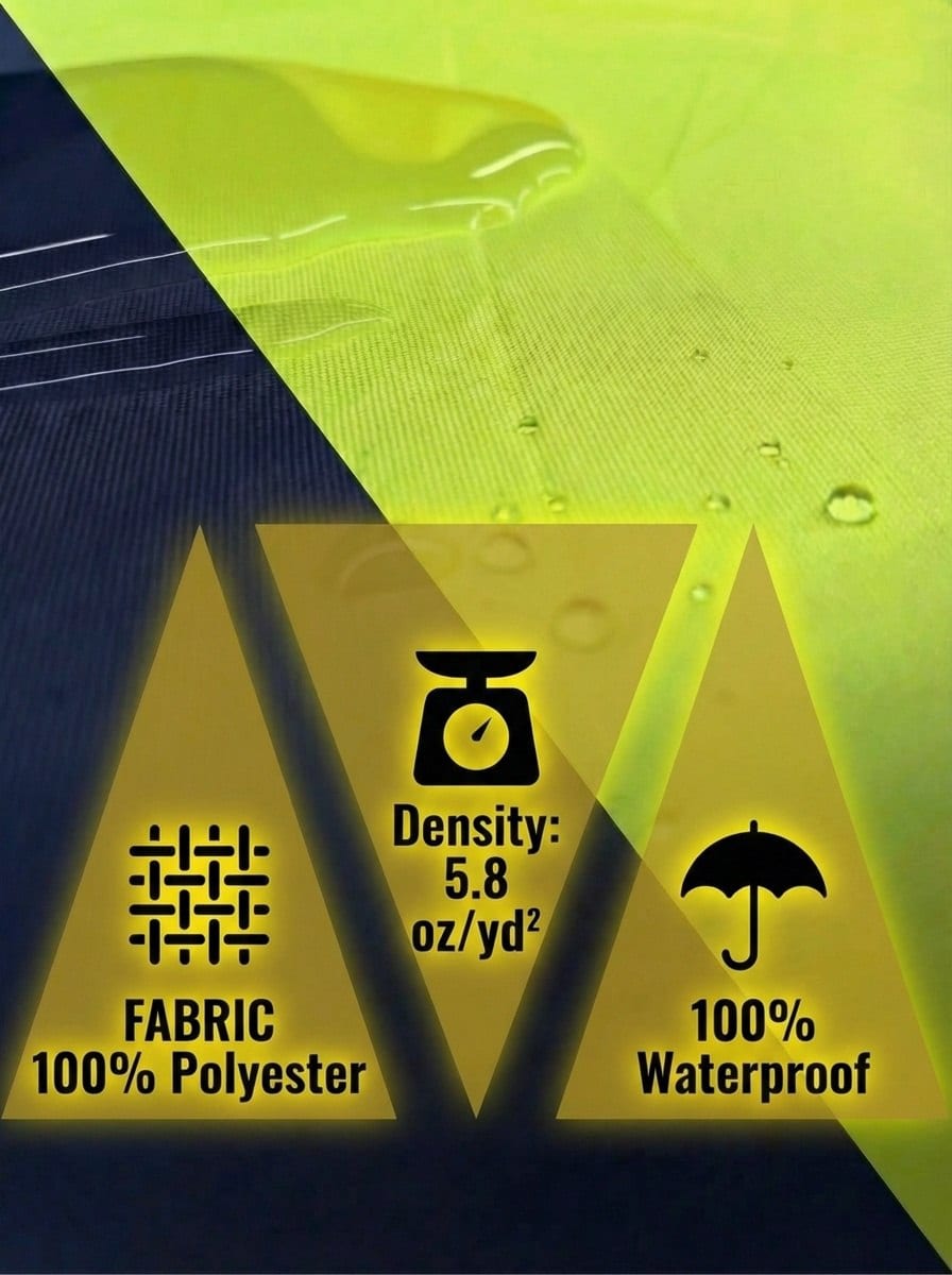 YURINOX Albatross Plus Heavy-Duty Waterproof Raincoat