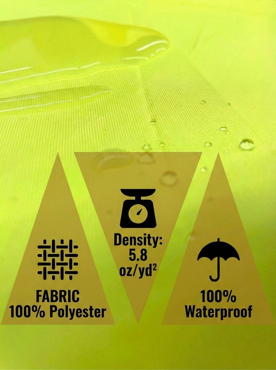 YURINOX Albatross Plus Heavy-Duty Waterproof Raincoat