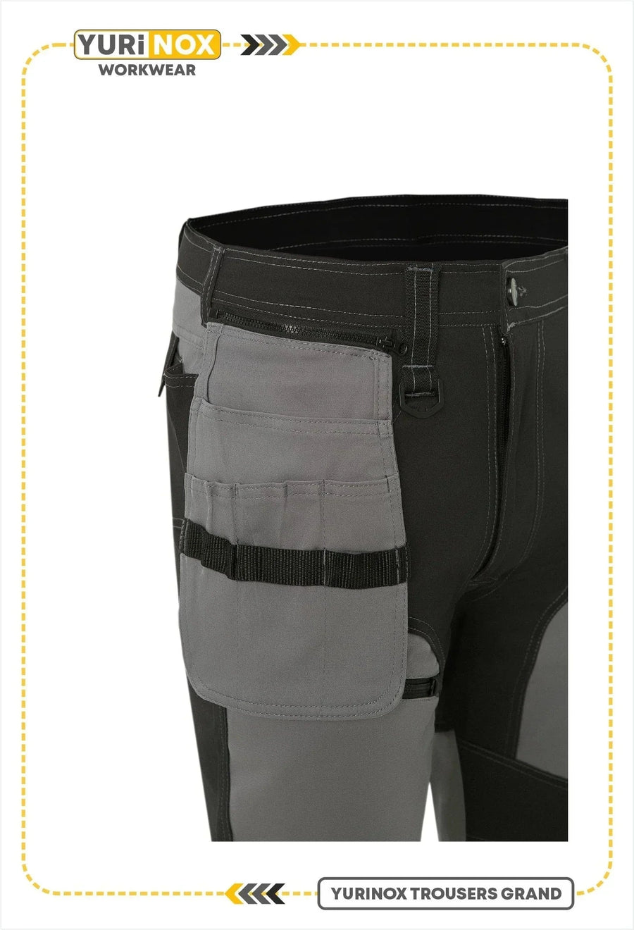 UNIONWORKWEAR Grand Men's Flex Canvas Tradesman Work Pants