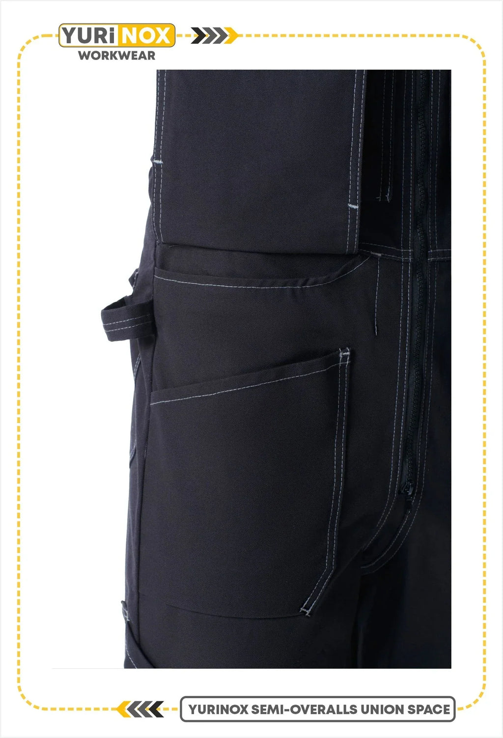 YURINOX BIB OVERALLS (SEMI-OVERALLS) UNION SPACE